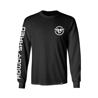 RS Unisex Long Sleeve Black Tee